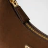 Bolso de hombro de ante Prada Arqua Bolso de hombro de ante Prada Arqua