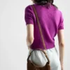 Bolso de hombro de ante Prada Arqua Bolso de hombro de ante Prada Arqua