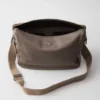 Bolso de hombro de cuero mediano Bolso de hombro de cuero mediano