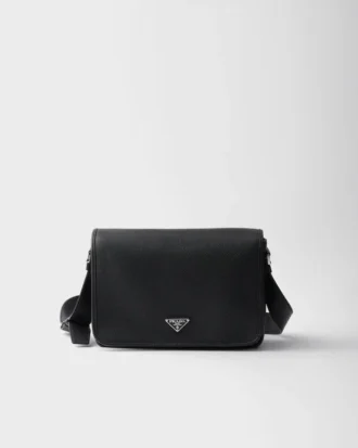 Bolso de hombro de piel