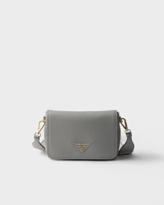 Bolso de hombro de piel