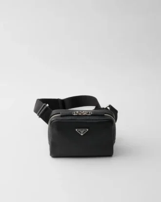 Bolso de hombro de piel