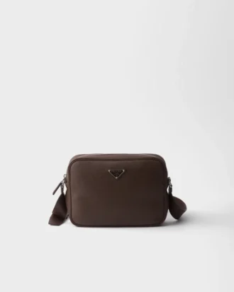 Bolso de hombro de piel