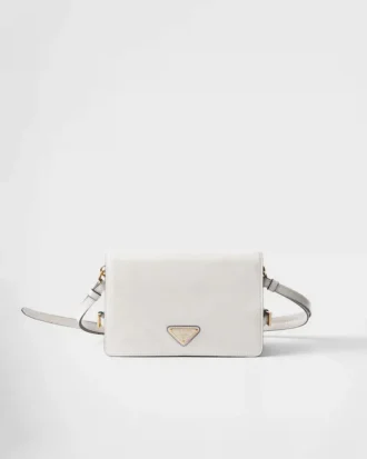 Bolso de hombro de piel