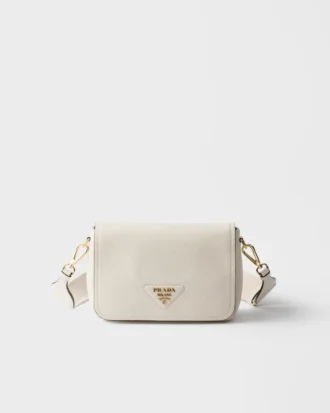 Bolso de hombro de piel