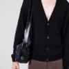 Bolso de hombro de piel Bolso de hombro de piel