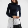 Bolso de hombro de piel Bolso de hombro de piel