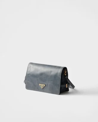 Bolso de hombro de piel