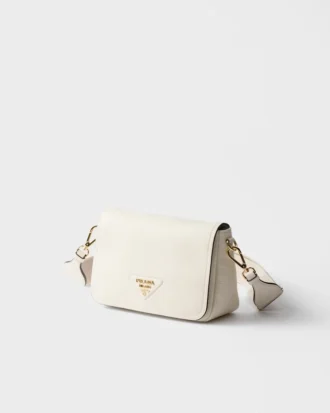 Bolso de hombro de piel