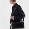 Bolso de hombro de piel Bolso de hombro de piel