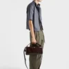 Bolso de hombro de piel Bolso de hombro de piel