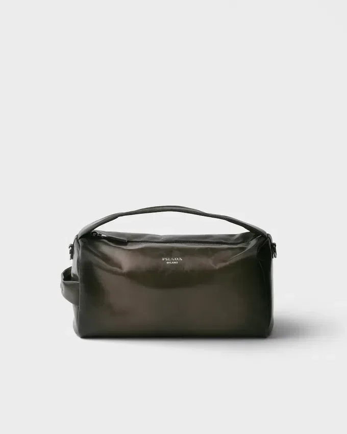 Bolso de hombro de piel envejecida Bolso de hombro de piel envejecida
