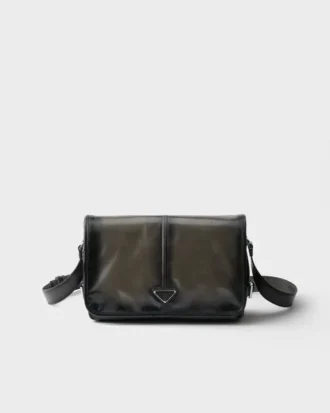 Bolso de hombro de piel envejecida