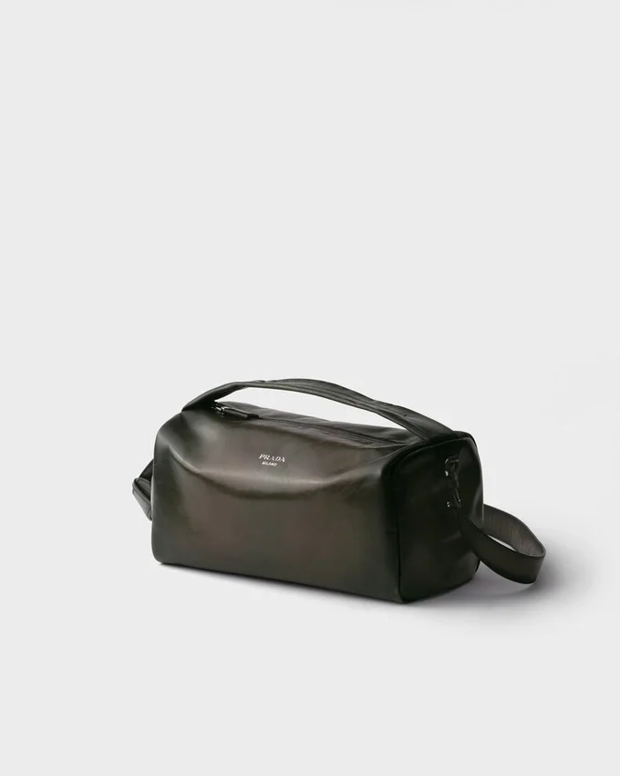 Bolso de hombro de piel envejecida Bolso de hombro de piel envejecida