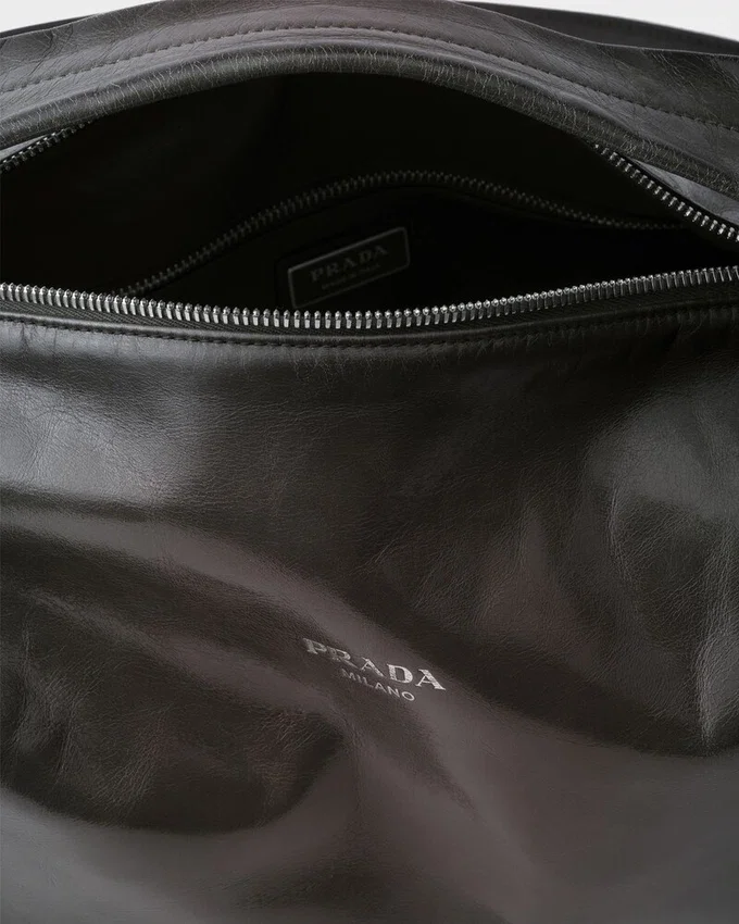 Bolso de hombro de piel envejecida Bolso de hombro de piel envejecida