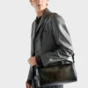 Bolso de hombro de piel envejecida Bolso de hombro de piel envejecida