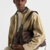 Bolso de hombro de piel Explore de Prada Bolso de hombro de piel Explore de Prada
