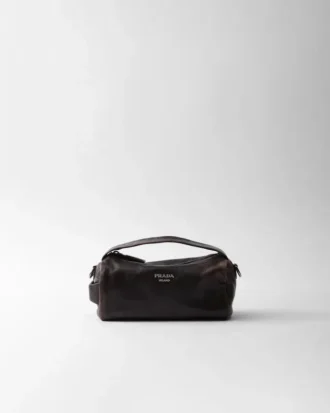Bolso de hombro de piel napa Bolso de hombro de piel napa