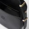 Bolso de hombro de piel Prada Arqua con solapa Bolso de hombro de piel Prada Arqua con solapa