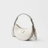 Bolso de hombro de piel Prada Arqua Mini Bolso de hombro de piel Prada Arqua Mini