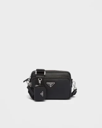 Bolso de hombro de piel Saffiano Bolso de hombro de piel Saffiano
