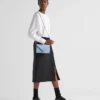 Bolso de hombro de piel Saffiano Bolso de hombro de piel Saffiano