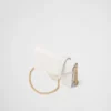 Bolso de hombro de piel Saffiano