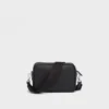 Bolso de hombro de piel Saffiano Bolso de hombro de piel Saffiano