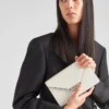 Bolso de hombro de piel Saffiano