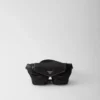 Bolso de hombro de Re-Nylon y piel Bolso de hombro de Re-Nylon y piel