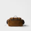 Bolso de hombro de Re-Nylon y piel Bolso de hombro de Re-Nylon y piel