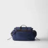 Bolso de hombro de Re-Nylon y piel Bolso de hombro de Re-Nylon y piel