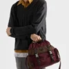 Bolso de hombro de Re-Nylon y piel Bolso de hombro de Re-Nylon y piel