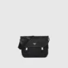Bolso de hombro de Re-Nylon y piel Saffiano Bolso de hombro de Re-Nylon y piel Saffiano