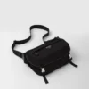 Bolso de hombro de Re-Nylon y piel Saffiano Bolso de hombro de Re-Nylon y piel Saffiano