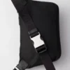 Bolso de hombro de Re-Nylon y piel Saffiano Bolso de hombro de Re-Nylon y piel Saffiano