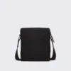 Bolso de hombro de Re-Nylon y piel Saffiano Bolso de hombro de Re-Nylon y piel Saffiano