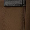 Bolso de hombro de Re-Nylon y piel Saffiano Bolso de hombro de Re-Nylon y piel Saffiano