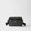 Bolso de hombro de Re-Nylon y Saffiano Bolso de hombro de Re-Nylon y Saffiano