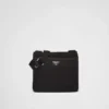 Bolso de hombro de Re-Nylon y Saffiano Bolso de hombro de Re-Nylon y Saffiano