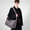 Bolso de hombro grande de piel Bolso de hombro grande de piel
