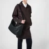 Bolso de hombro grande de piel Bolso de hombro grande de piel