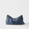 Bolso de hombro grande de piel de nubuck Prada Aimae Bolso de hombro grande de piel de nubuck Prada Aimae