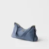 Bolso de hombro grande de piel de nubuck Prada Aimae Bolso de hombro grande de piel de nubuck Prada Aimae