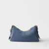 Bolso de hombro grande de piel de nubuck Prada Aimae Bolso de hombro grande de piel de nubuck Prada Aimae