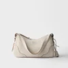 Bolso de hombro grande de piel Prada Aimae Bolso de hombro grande de piel Prada Aimae