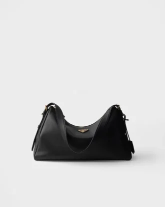 Bolso de hombro grande de piel Prada Aimae
