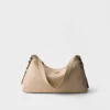 Bolso de hombro grande de piel Prada Aimae Bolso de hombro grande de piel Prada Aimae
