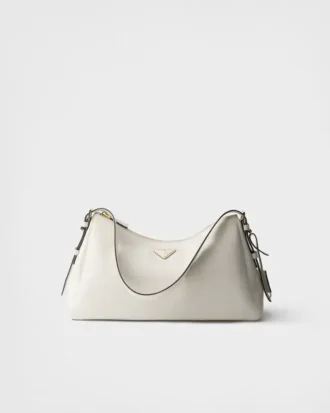 Bolso de hombro grande de piel Prada Aimae