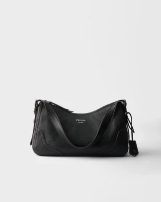 Bolso de hombro grande de piel Prada Aimae
